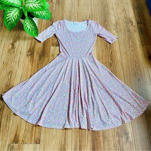 LuLaRoe Nicole Floral Dress